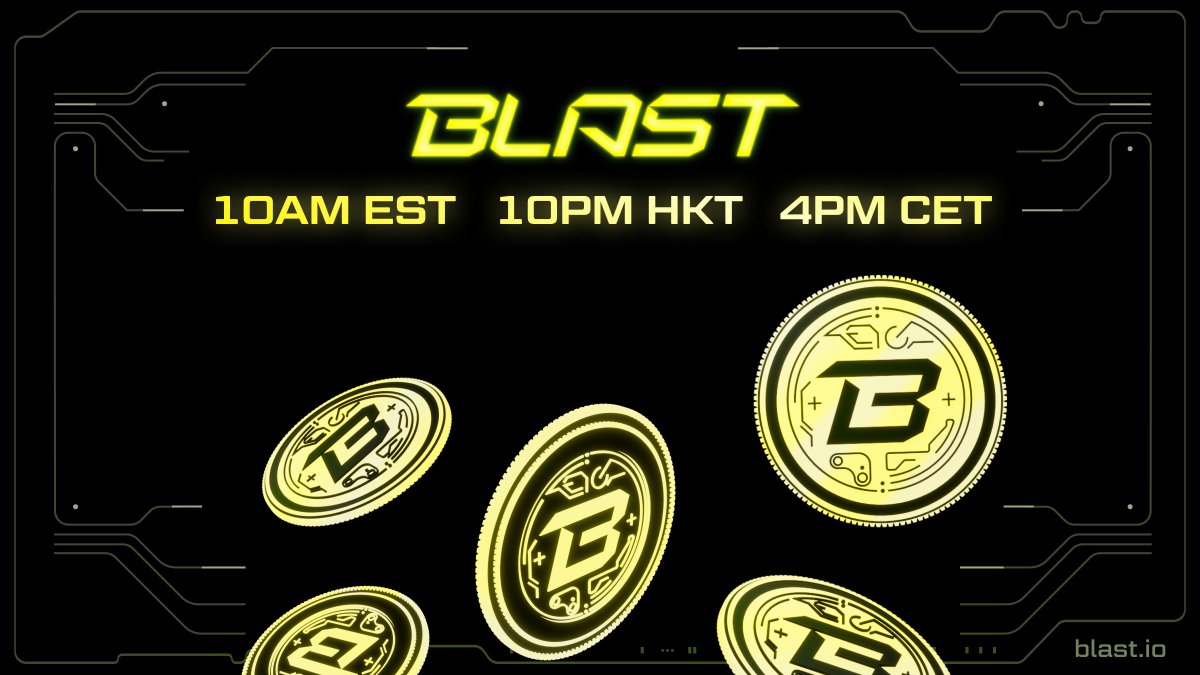 Blastエアドロップ、26日午後11時に実施予定