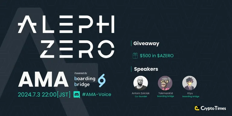 プライバシー強化の超高速レイヤー1ブロックチェーン「Aleph Zero」AMAレポート