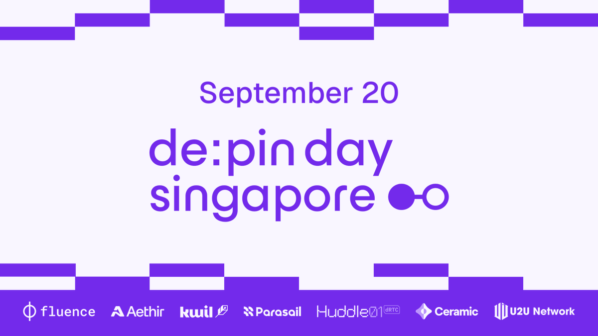 9月20日にシンガポールで「DePIN Day Singapore」が開催、分散型インフラの未来を議論