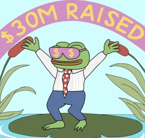 個人投資家へ有料級の投資情報を提供するWall Street Pepe、プレセールには3,000万ドルが集まる