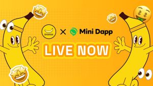 BANANAがLINEのDappポータルに登場、AIを活用したデータ主権と報酬の先駆け