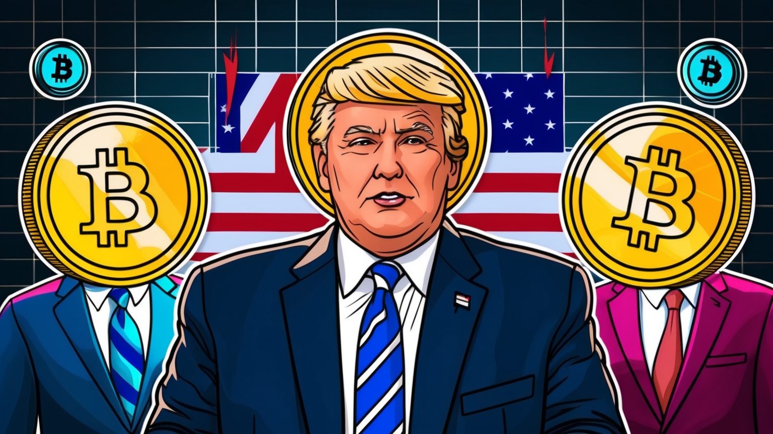 仮想通貨の下落相場期に急成長が期待されるミームコイン3つ、トランプ大統領の後押しで市場はまもなく転換期を迎えるか