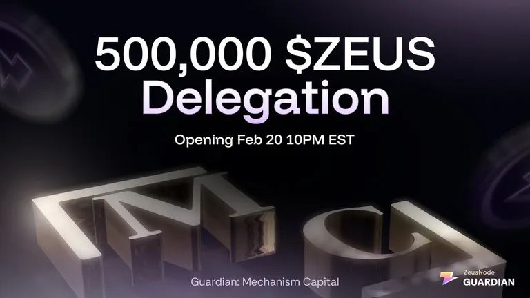 Mechanism CapitalがZeusNodeガーディアンに参画、BTC流動性拡大へ