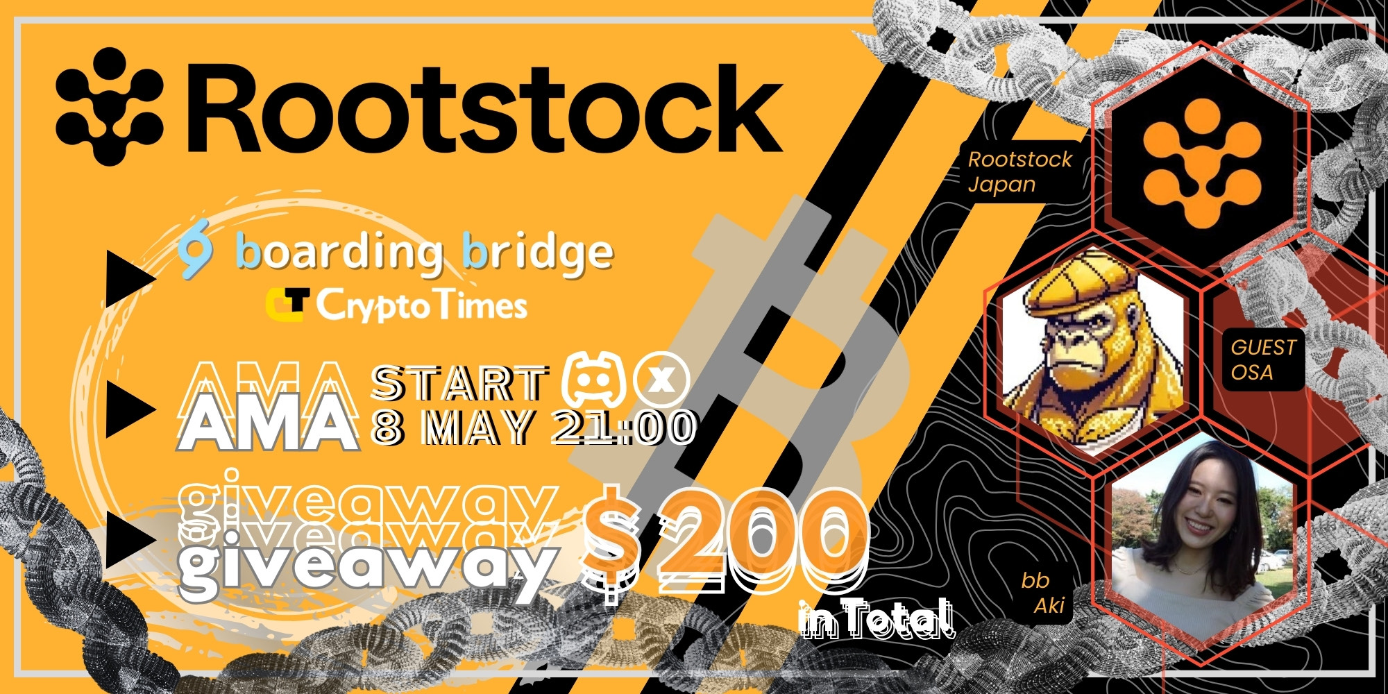 TVL2億ドル突破!最長稼働のBitcoinレイヤー2「Rootstock」AMAレポート TVL2億ドル突破!最長稼働のBitcoinレイヤー2「Rootstock」AMAレポート