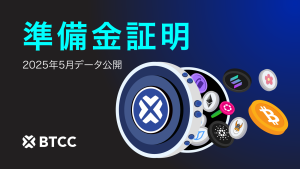BTCC取引所、2025年5月の準備金証明レポートを公開：ユーザー資産は準備率152%で安全性を実証