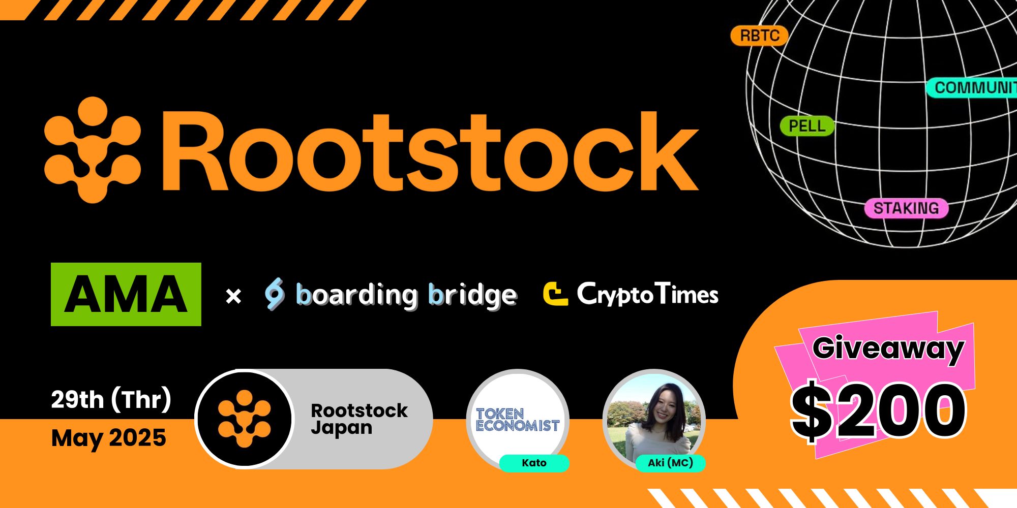 総額39万ドル報酬キャンペーン開始！最長稼働のBitcoin Layer2「Rootstock」AMAレポート