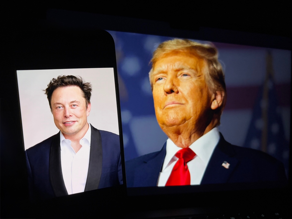 トランプ対マスクのSNSバトルがミームコイン市場を席巻