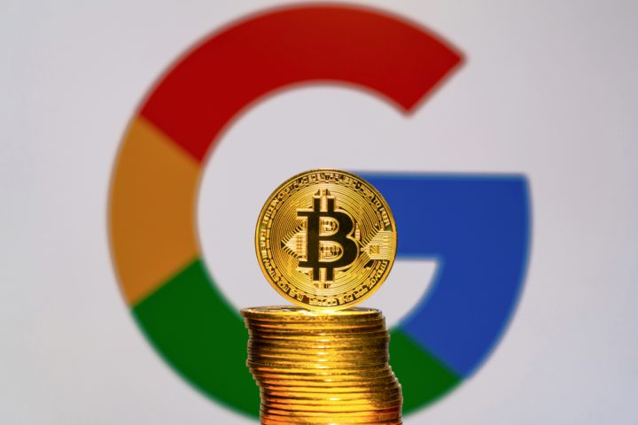 ビットコイン時価総額、一時Google超え