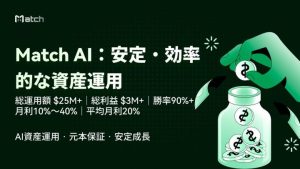 Match：AIとプロの融合が拓く、次世代の資産運用