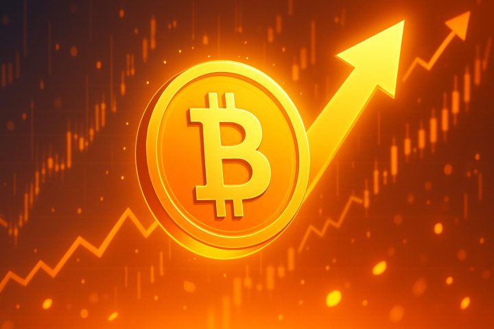 ビットコインが高騰している様子