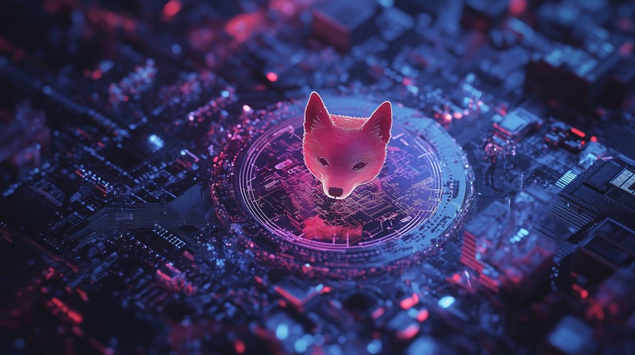 柴犬とデジタル世界