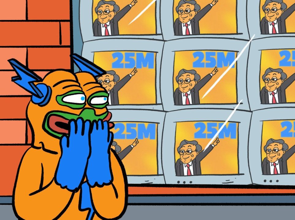 2500万ドル達成ニュースに喜ぶBitcoin Hyperミーム