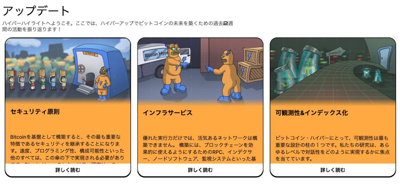 Bitcoin Hyperのアップデート情報