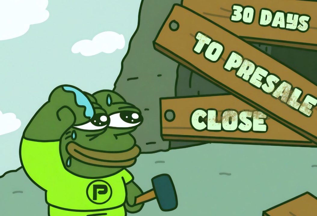 Pepenodeのプレセールが30日で終了することを示した画像