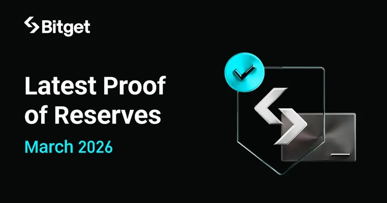 Bitget、2026年3月時点の「準備金証明」（PoR）を公開、ユーザー資産の完全保全を維持