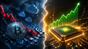 SaaS・仮想通貨株が軒並み下落｜AI半導体との格差が「過去最大」に