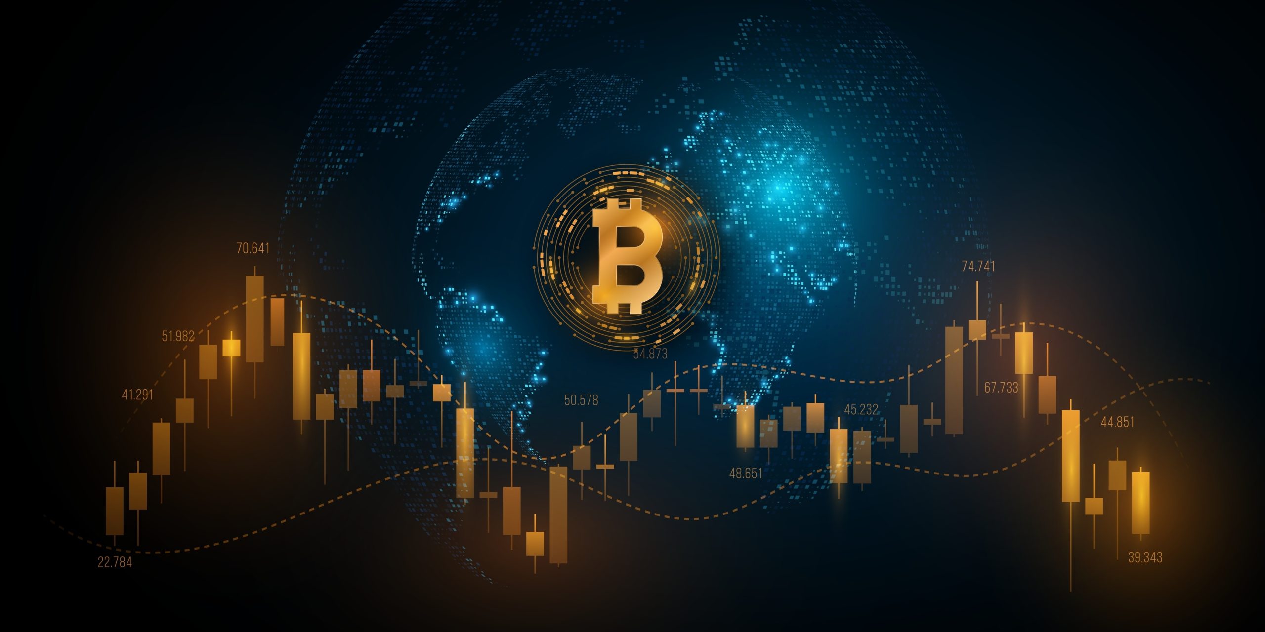 仮想通貨は株より強い？米株7%安でもBTCは2%減