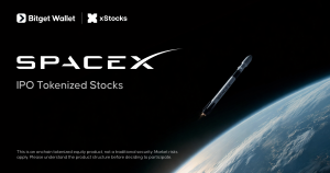Bitget WalletとxStocks、トークン化されたSpaceX IPOへのアクセスを個人投資家に提供