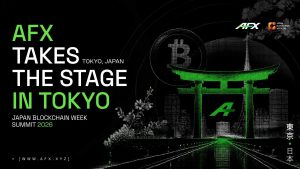 AFX、Japan Blockchain Week Summit 2026に参加し、次世代オンチェーン市場に向けたビジョンを提示
